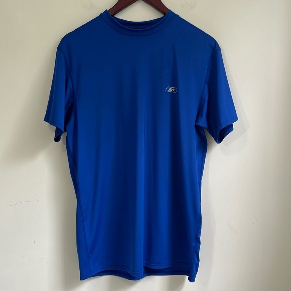 Reebok Men’s Play Dry Short Sleeve Athletic Shirt Size XL
